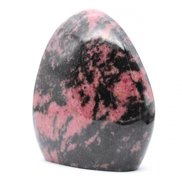 Roche en Rhodonite naturelle