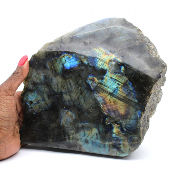 Pierre de labradorite naturelle