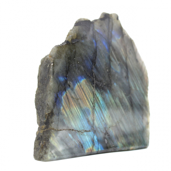 Labradorite une face polie de Madagascar