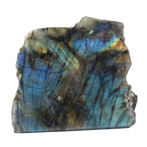 Labradorite naturelle une face polie