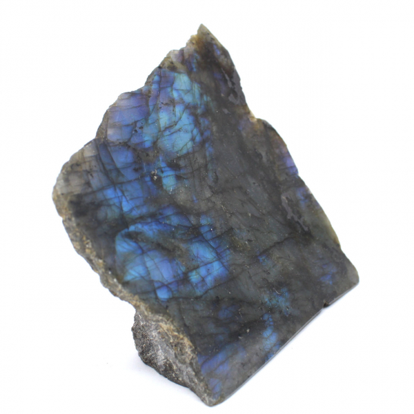 Labradorite une face polie de collection