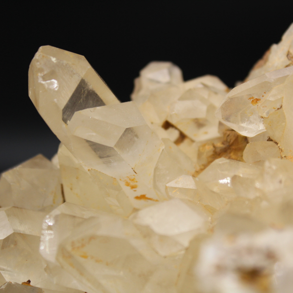 Cristallisation de quartz de Madagascar