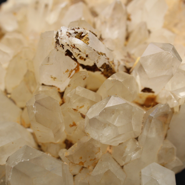 Cristallisation de quartz de Madagascar