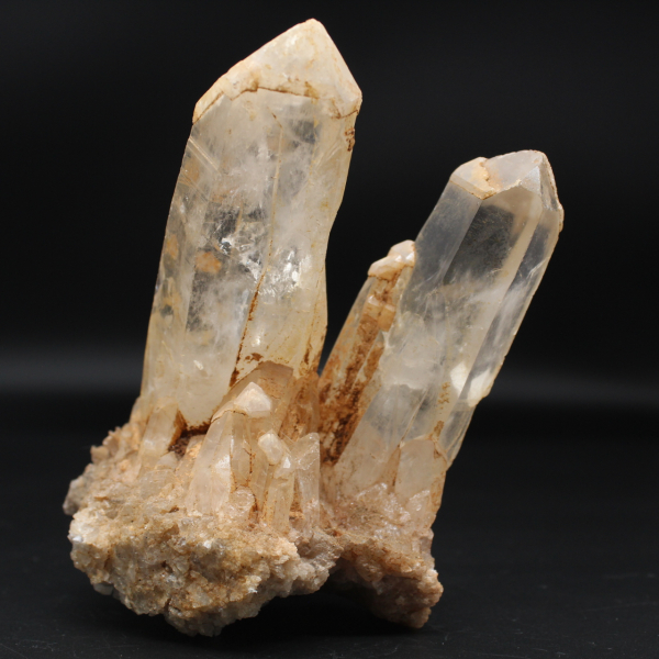 Cristallisation de quartz de Madagascar