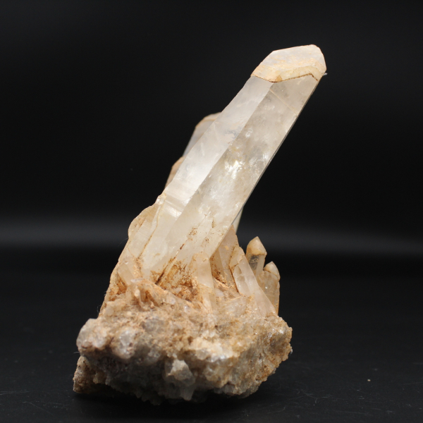 Cristallisation de quartz de Madagascar