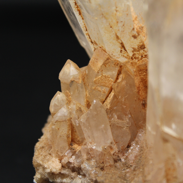 Cristallisation de quartz de Madagascar