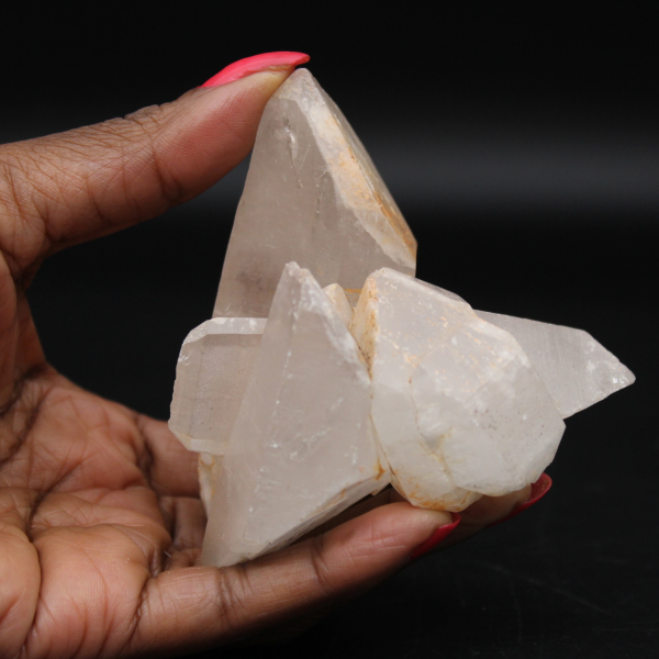 Cristallisation de quartz de Madagascar