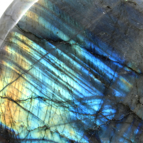 Labradorite polie polie de Madagascar