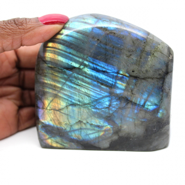 Labradorite polie polie de Madagascar