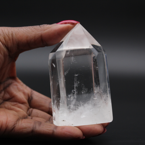 Prisme en quartz cristal