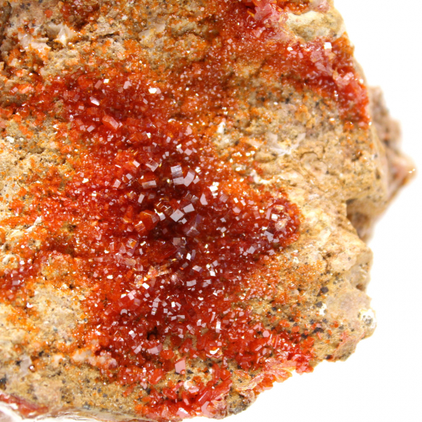 Cristaux de vanadinite