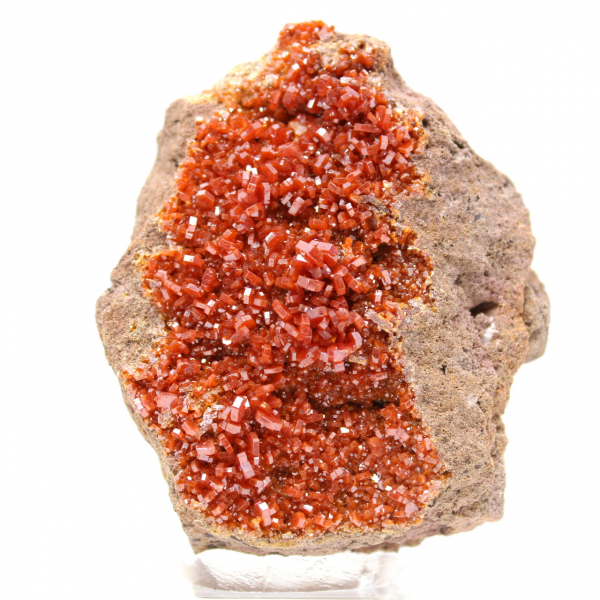 Cristaux de vanadinite naturelle