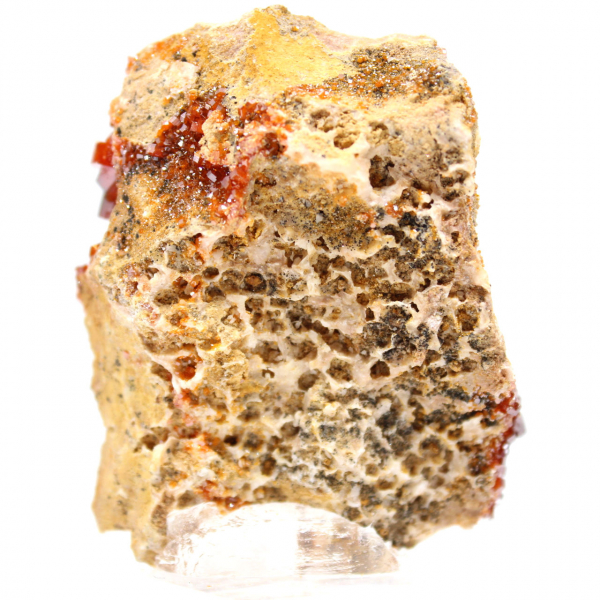 Pierre naturelle de vanadinite