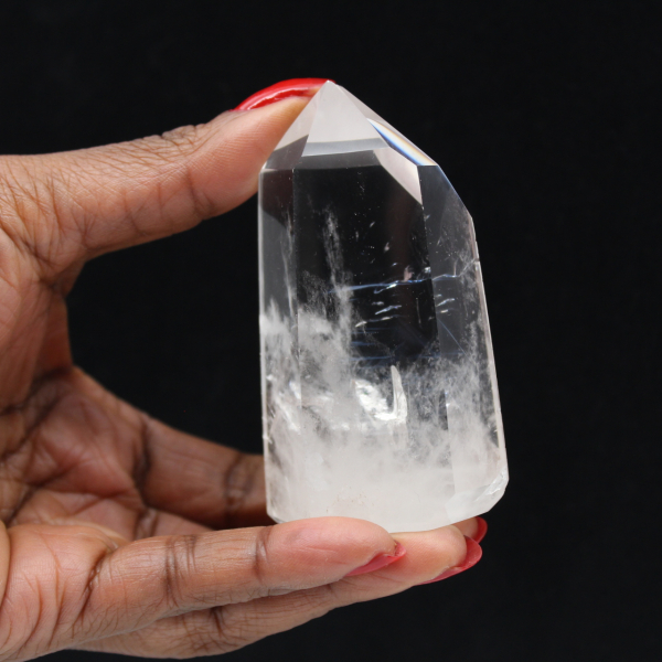 Prisme de quartz de Madagascar