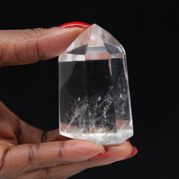 Prisme de quartz de Madagascar