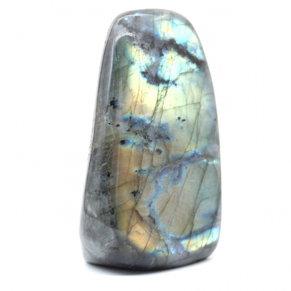 Pierre de Labradorite polie naturelle