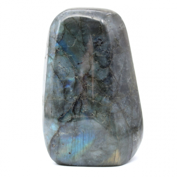 Pierre de Labradorite polie naturelle