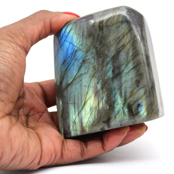 Labradorite polie naturelle pour ornement