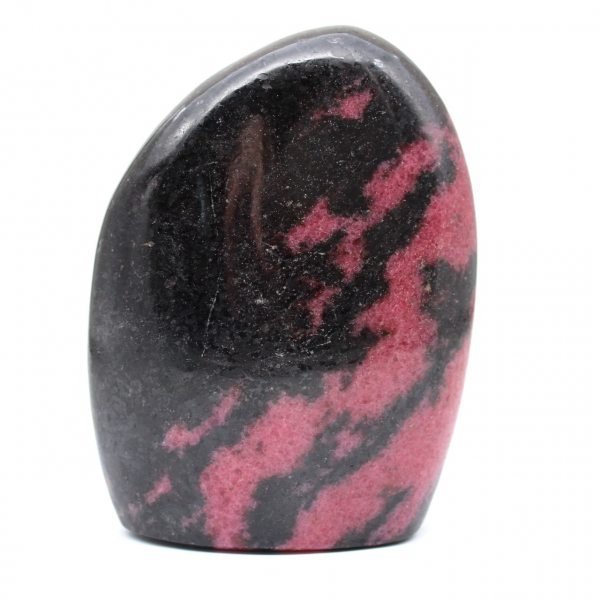 Roche en Rhodonite naturelle