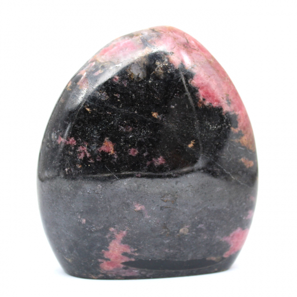 Pierre de Rhodonite polie