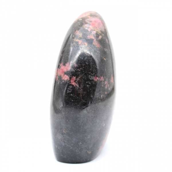 Pierre de Rhodonite polie