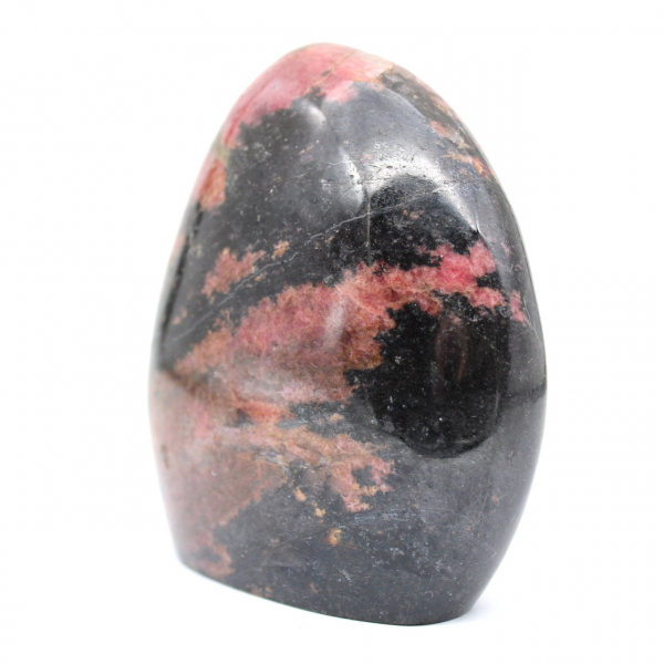 Pierre de Rhodonite polie