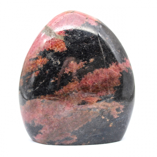 Pierre de Rhodonite polie