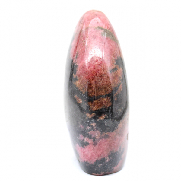 Pierre de Rhodonite polie