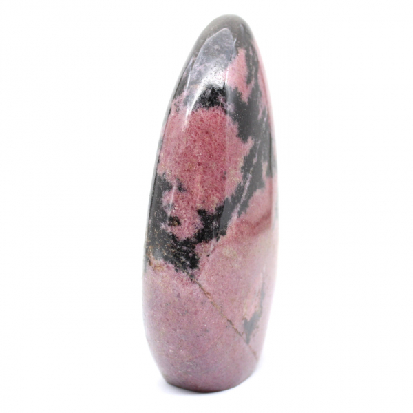 Roche polie en Rhodonite