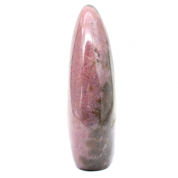 Roche polie en Rhodonite