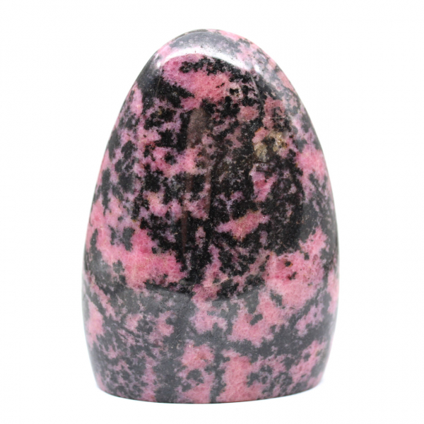 Roche de Rhodonite polie