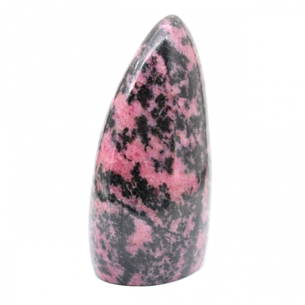 Roche de Rhodonite polie