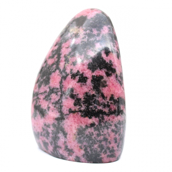 Roche de Rhodonite polie