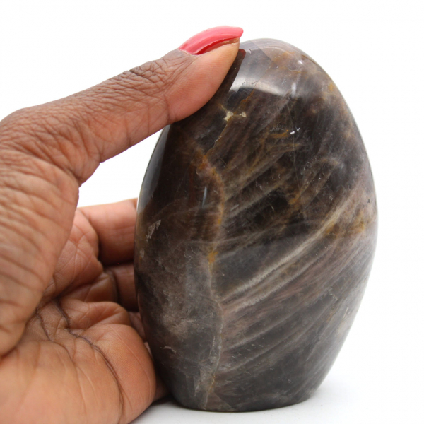 Forme libre de Microcline noire