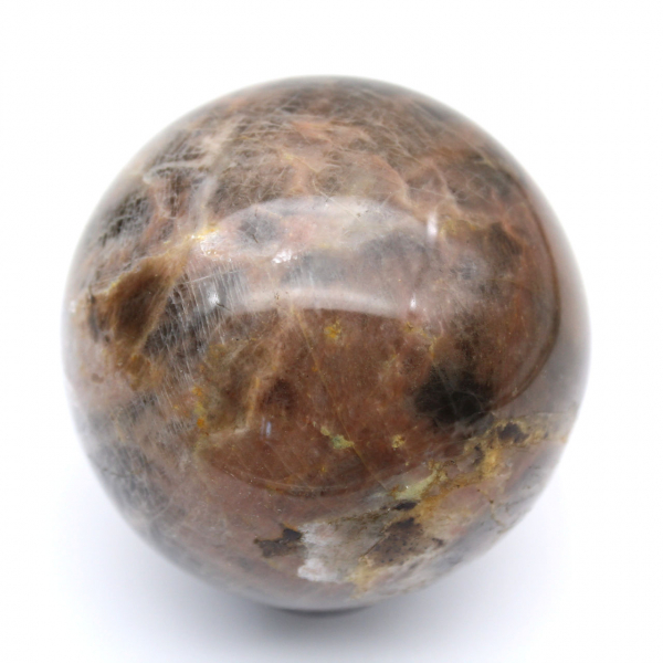 Sphère en pierre de lune microcline