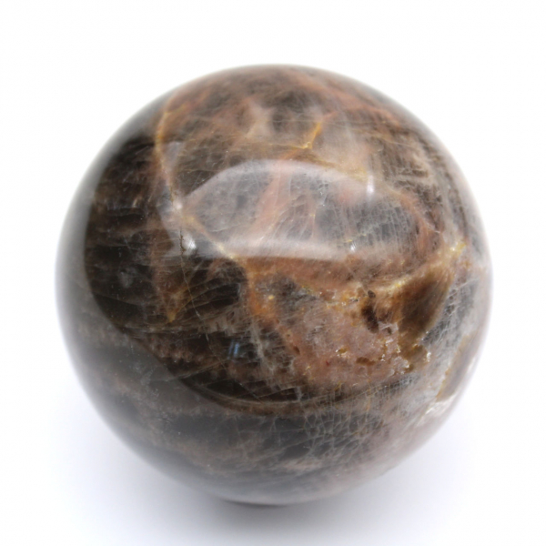 Sphère en pierre de lune microcline