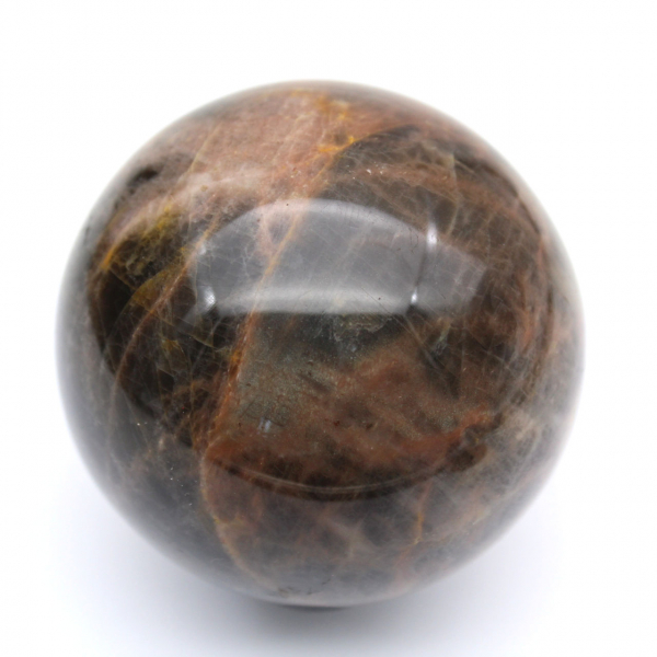 Sphère en pierre de lune microcline