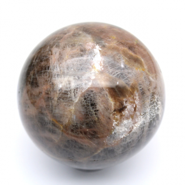 Sphère en pierre de lune microcline