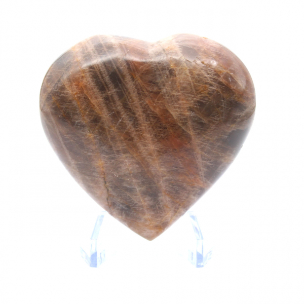 Coeur en microcline noire