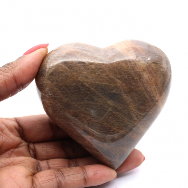 Coeur en pierre de microcline