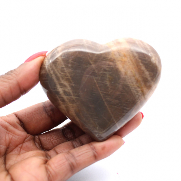 Coeur en pierre de microcline