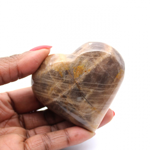 Coeur en pierre de microcline
