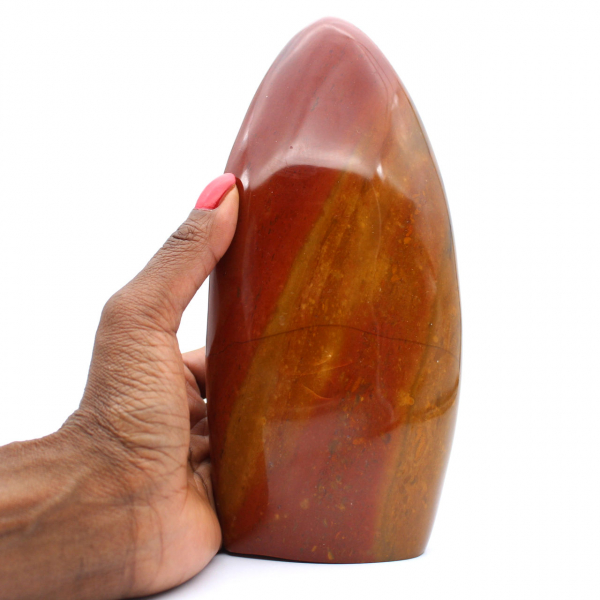Jaspe rouge naturelle de collection