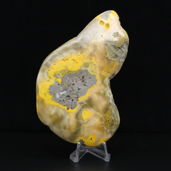 Jaspe Bumblebee Poli Pierre Décoration Minérale