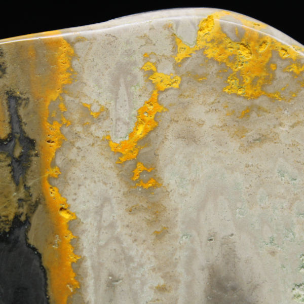 Jaspe Bumblebee Spécimen Authenticité Décoration