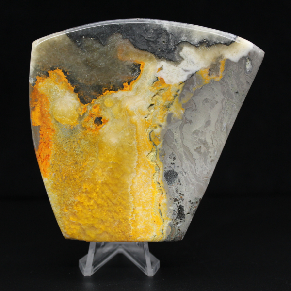 Ornement Jaspe Bumblebee Authentique Déco