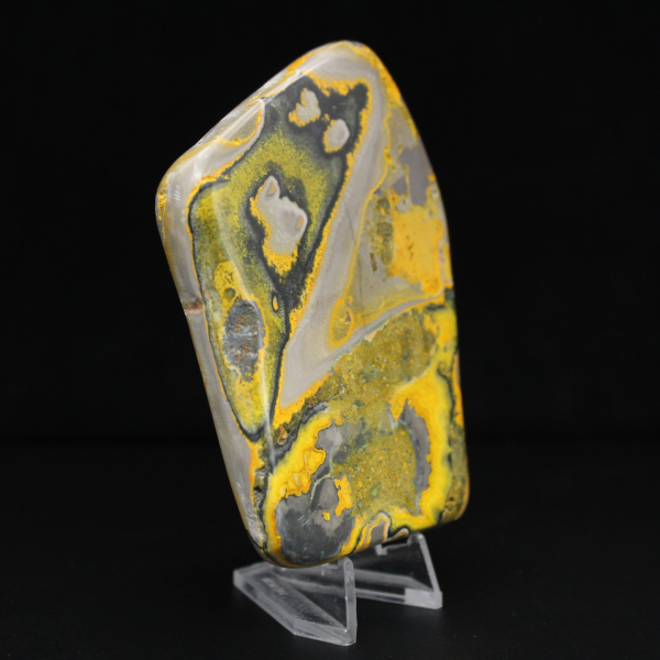 Ornement Jaspe Bumblebee Poli Couleurs Vives