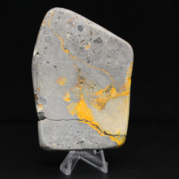 Ornement Jaspe Bumblebee Poli Couleurs Vives