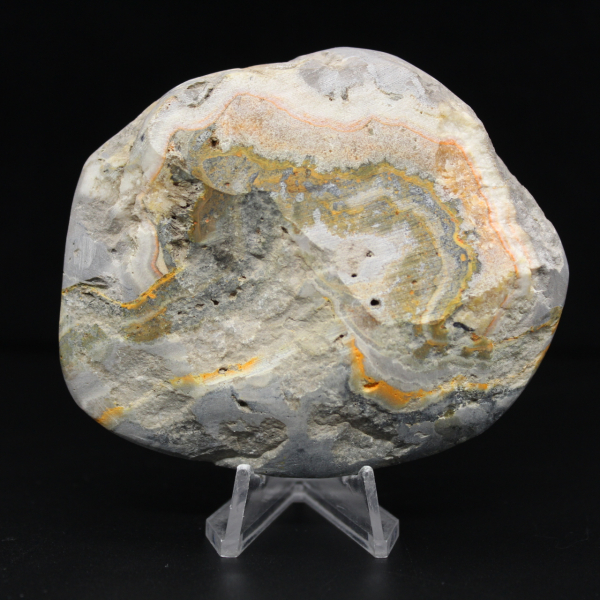 Ornement Poli Jaspe Bumblebee Indonésie Rare