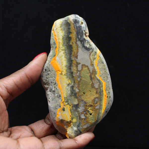 Pierre Lisse Jaspe Bumblebee Décoration Collection